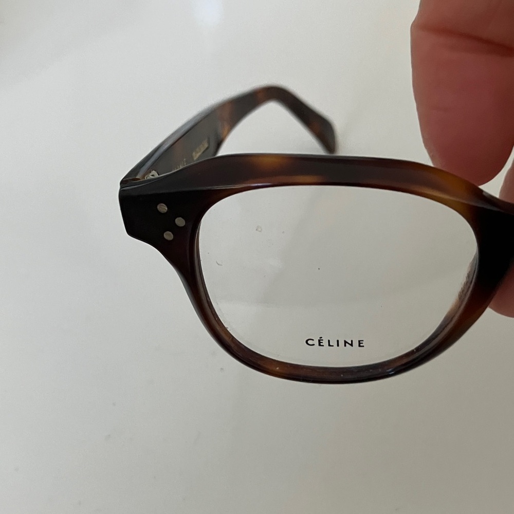 Celine Tortoise Shell Glasses style #41457 - Picture 3 of 11